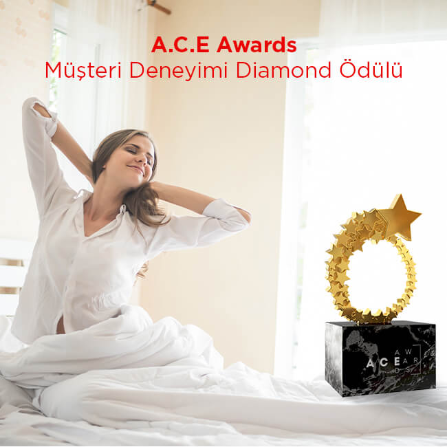 ACE AWARDS Müşteri Deneyimi Diamond Ödülü