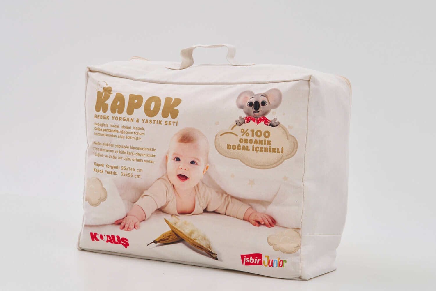 İşbir Yatak - Kapok Bebek Yorgan - Yastık Seti
