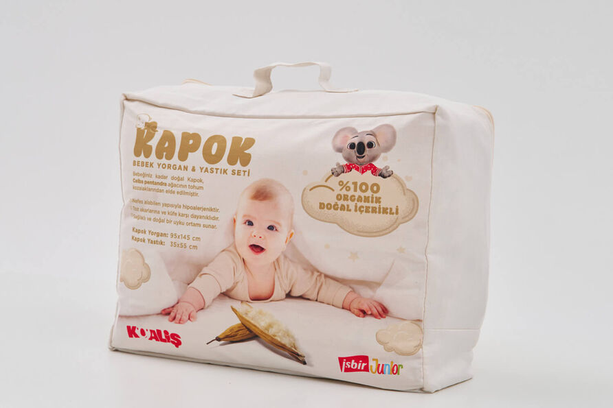 Kapok Bebek Yorgan & Yastık Seti - 1