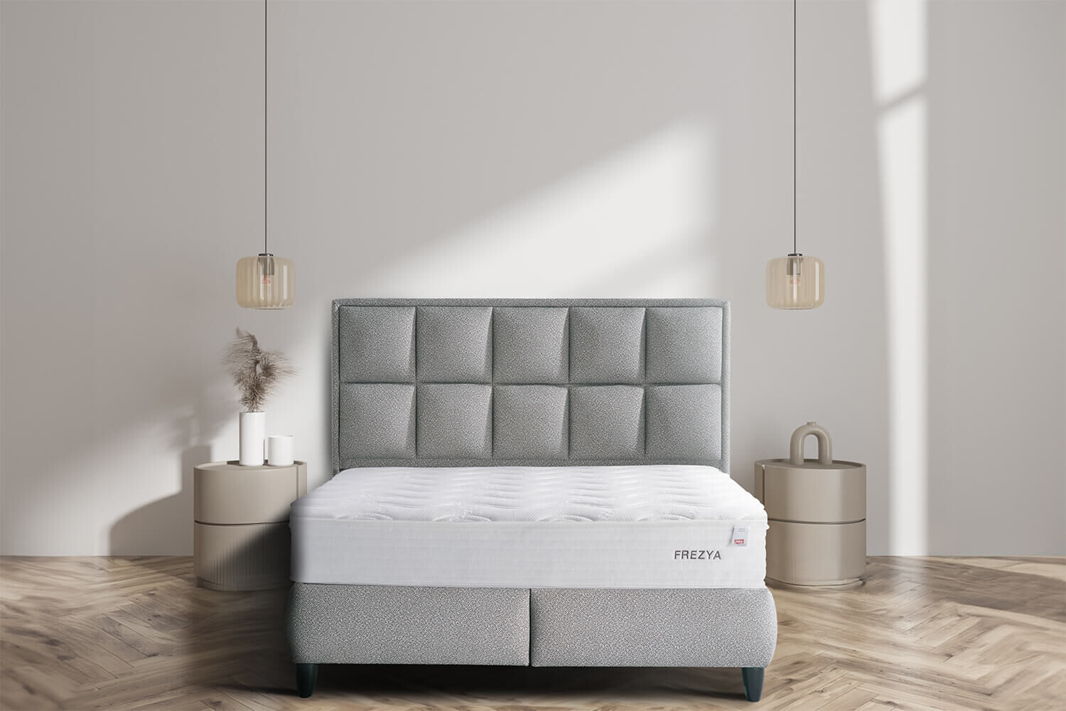 İşbir Yatak - Riva Frezya Set