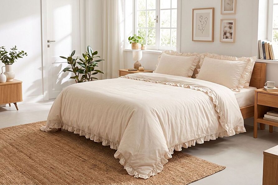 Soft Ruffle Nevresim Takımı  - 3