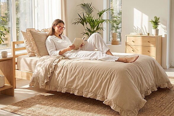 Soft Ruffle Nevresim Takımı (1)