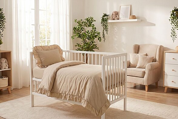 Tiny Ruffle Bebek Nevresim Takımı